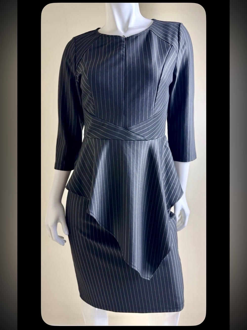 NWT VFshow Vfemage pinstripe dress XL
